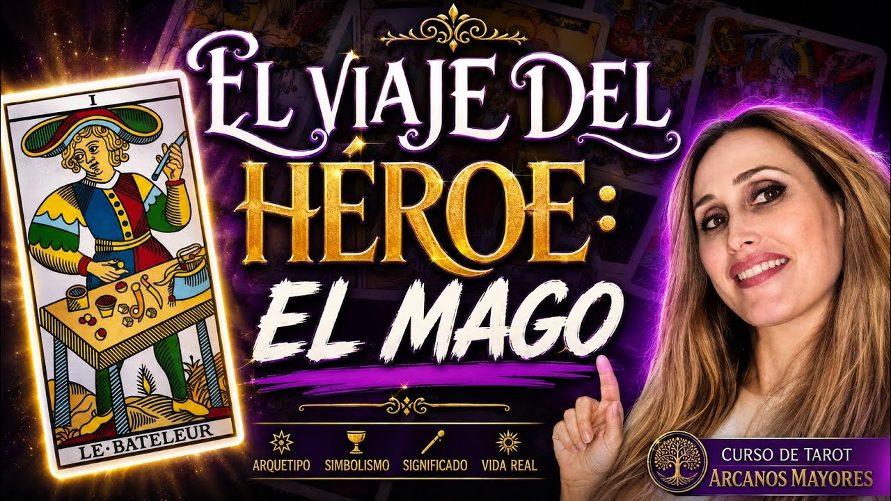 El Mago: cuando la conciencia aprende a crear | Viaje del Héroe – Arcano I /#tarot #tarotconsciente 