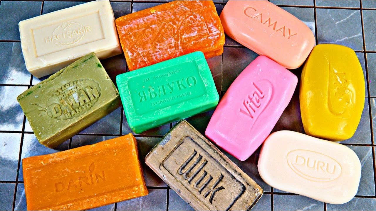 ASMR SOAP. Резка сухого мыла. Satisfying video @ASMRSOAPUK
