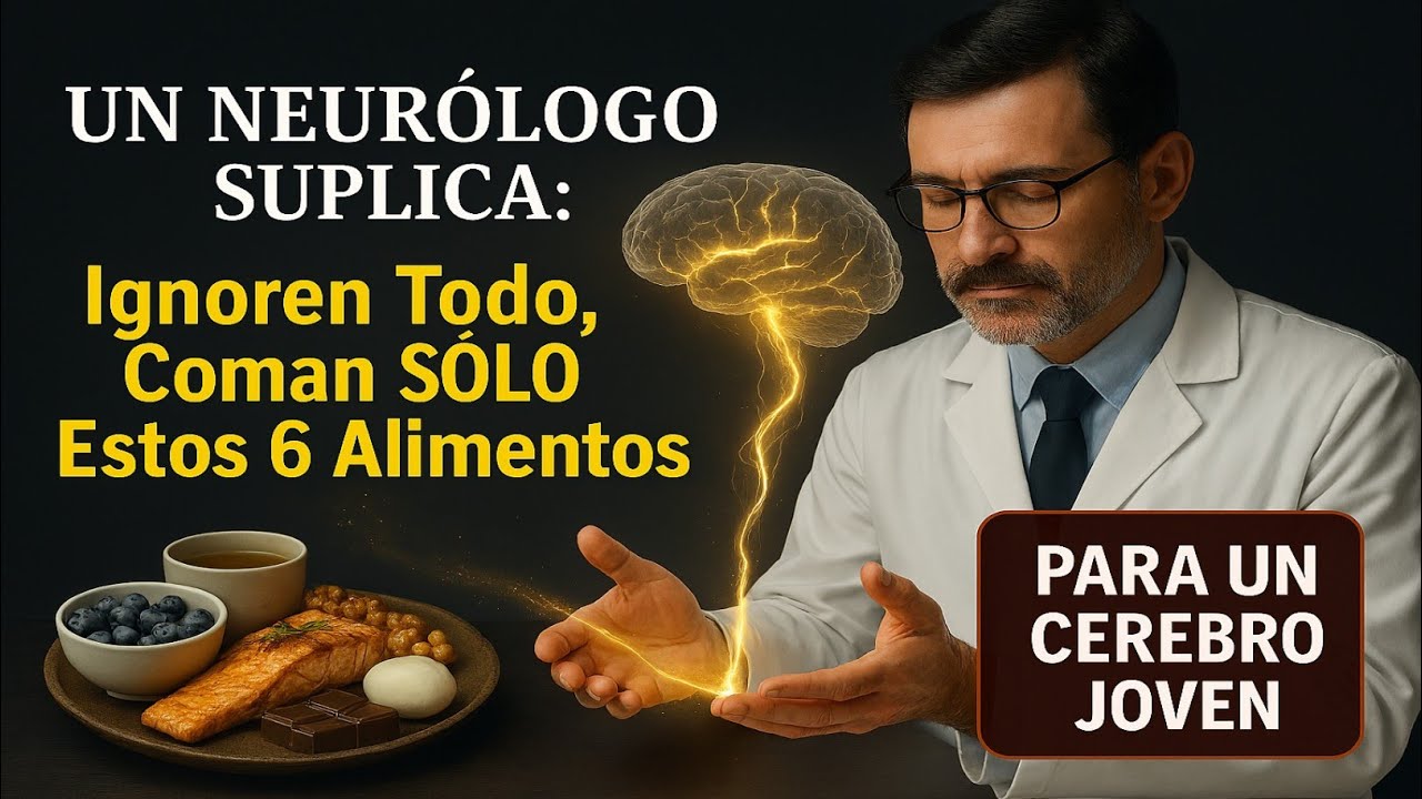 ¿Mayor de 50? El Secreto de un Neurólogo para un Cerebro Fuerte (Sus 6 Alimentos Diarios)