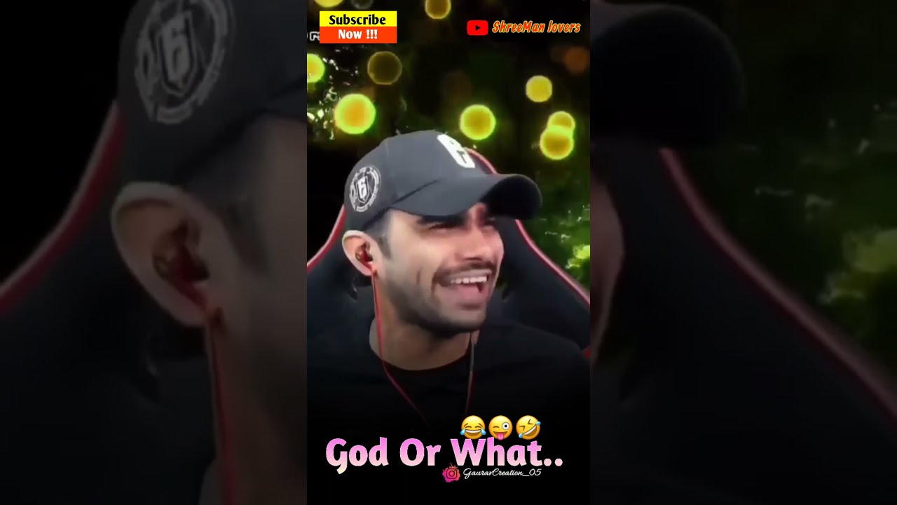 God or wot 😂| Shreeman legend angry on Jonathan Gaming | #ShreeManlovers  #jonathangaming #shorts