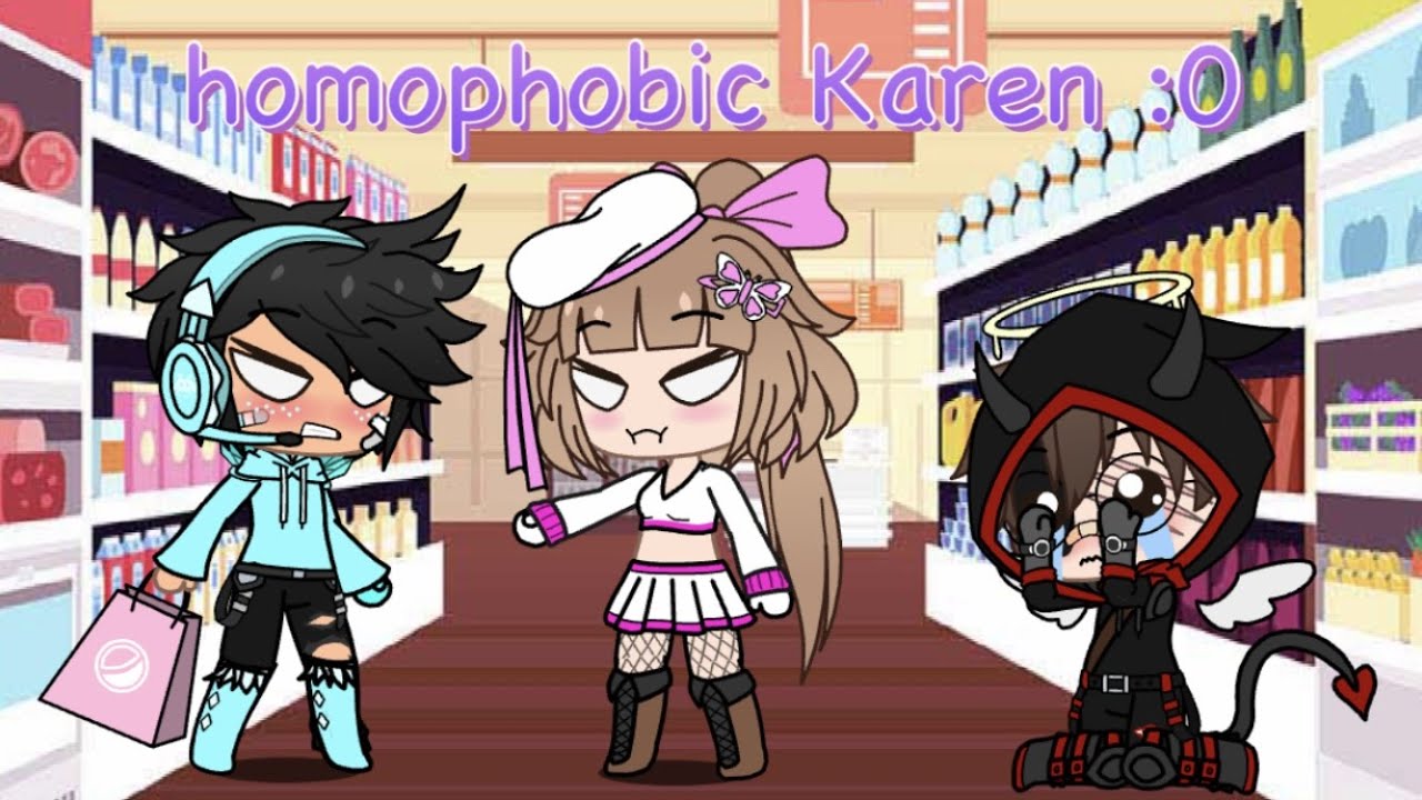 Skephalo get attacked by homophobic Karen ||mcyt|| {glmm}