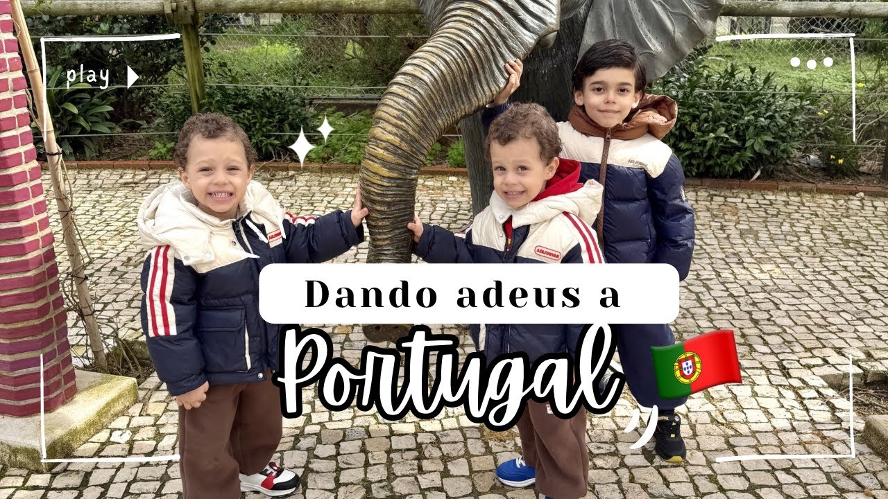 Nossos últimos dias em Portugal | Passeio ao zoológico 
