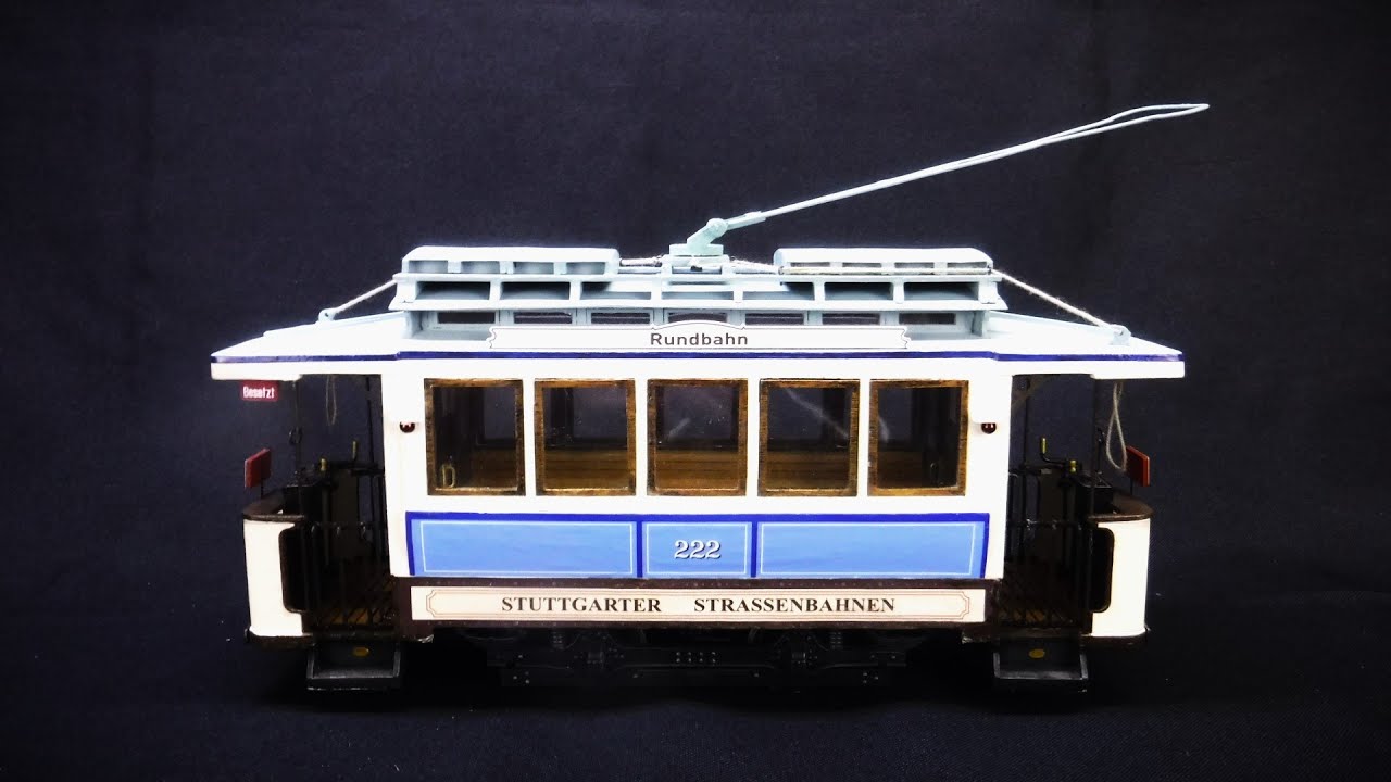 Occre Tram Stuttgart Part 6 the final Reveal