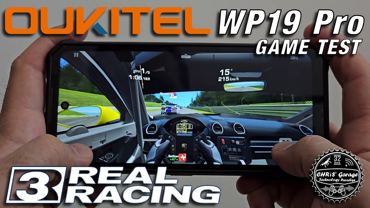 OUKITEL WP19 Pro Game Test: Real Racing 3
