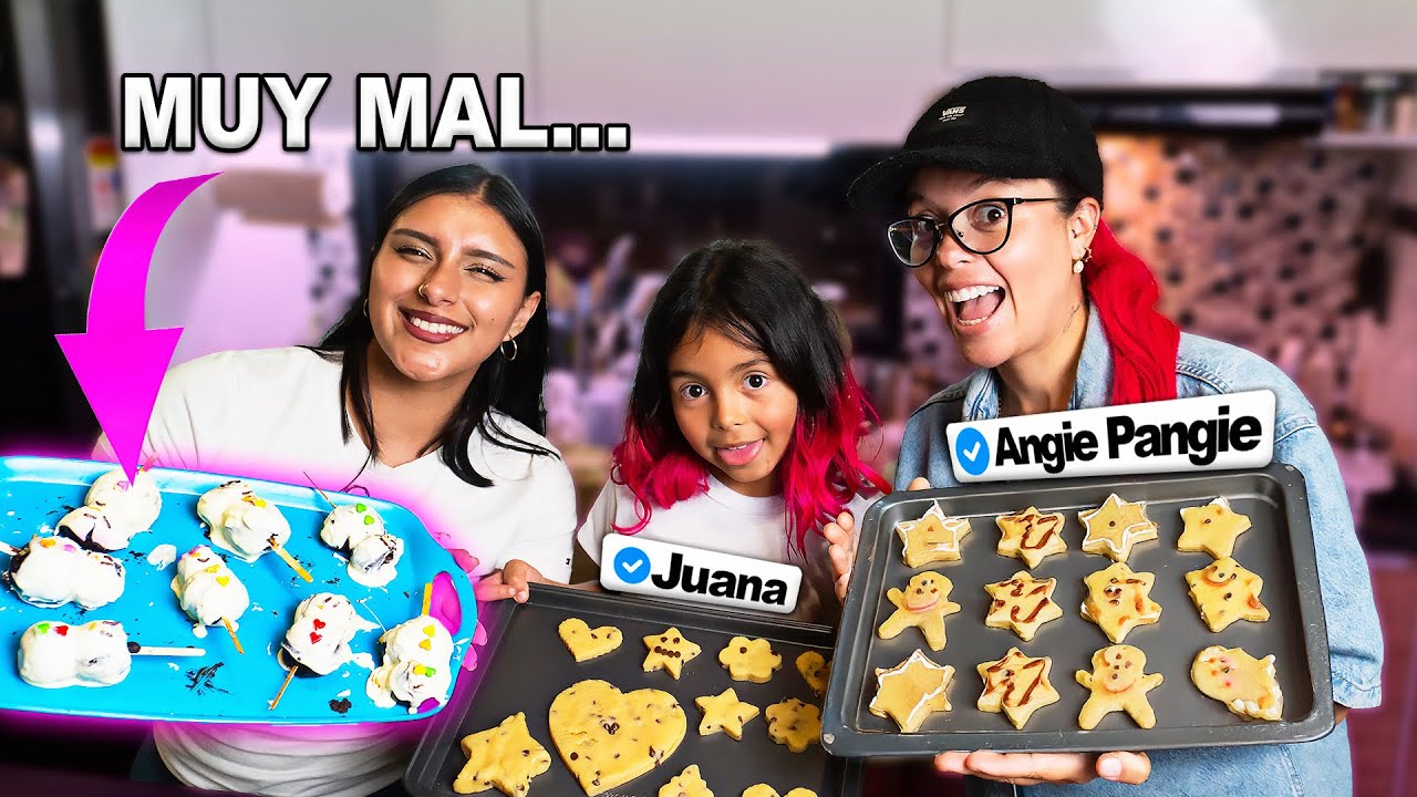 PREPARAMOS POSTRES NAVIDEÑOS *Se sale de control*