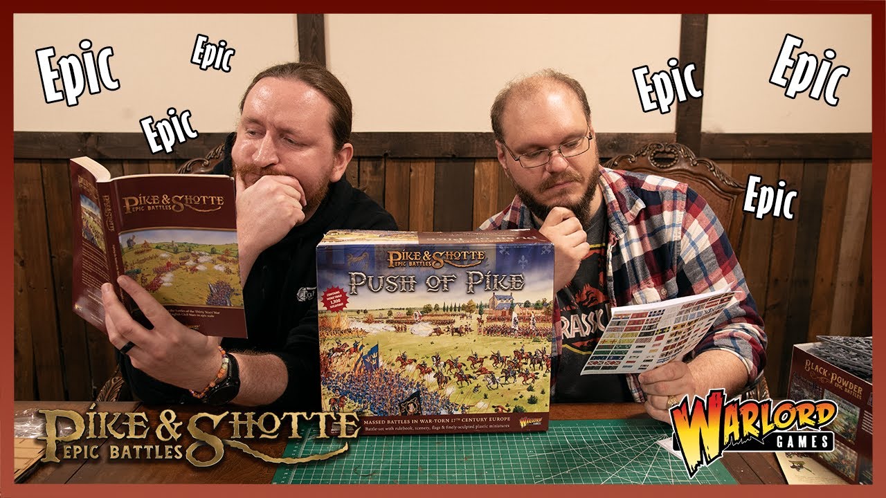 Watch us unbox EPIC Battles with Warlord Games Pike and Shotte!