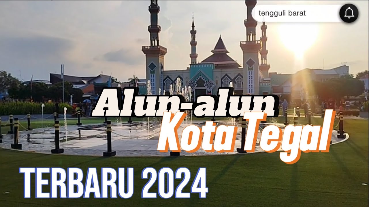 Suasana Sore di Alun-Alun Tegal | Jalan Kaki, Angin Kota, dan Langit Terbuka