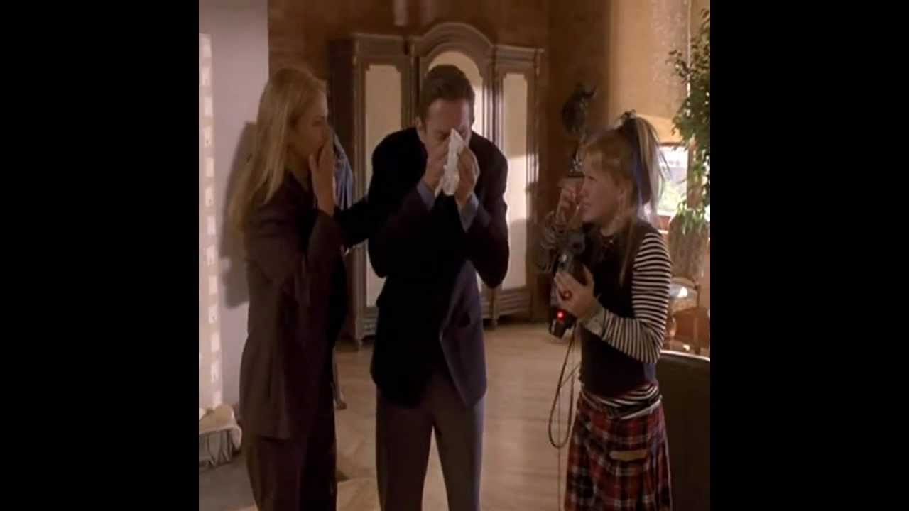 Hilary Duff in a funny scene from Cadet Kelly 2002