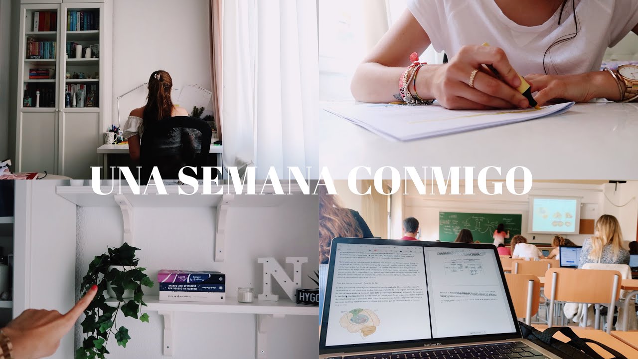 Una semana conmigo {uni, estudiar, cambio de look, leer, gym}