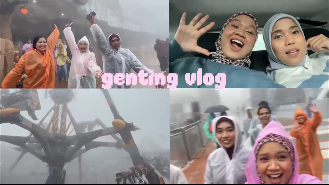 LESS GAURRR GENTING WITH SHIELA 🎢🎡