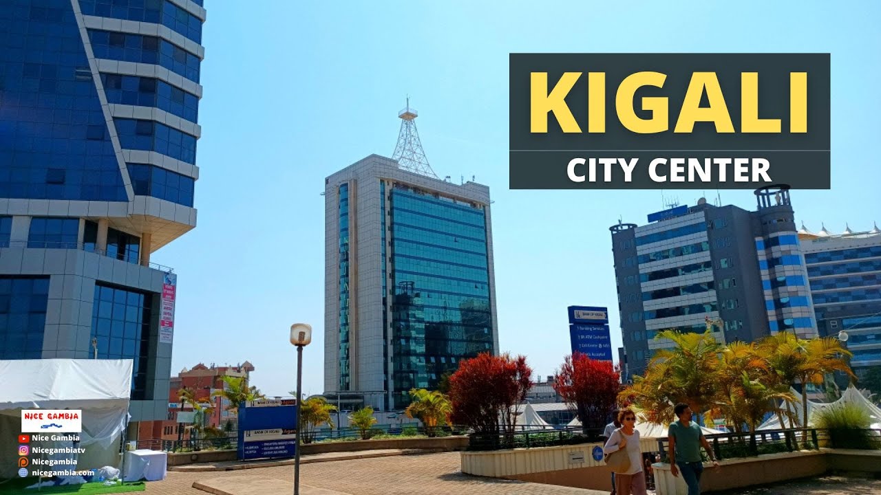 Cleanest City in Africa, Kigali, City Center Rwanda