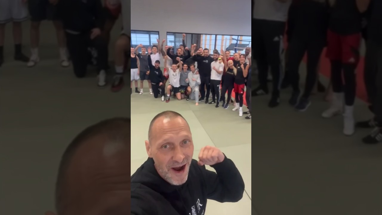 Space Boxing Camp in France#shorts
