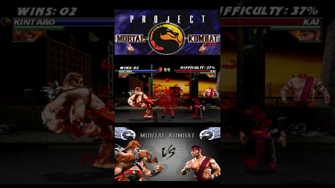 Проект Mortal Kombat: 3 фаталити Кинтаро 🐯