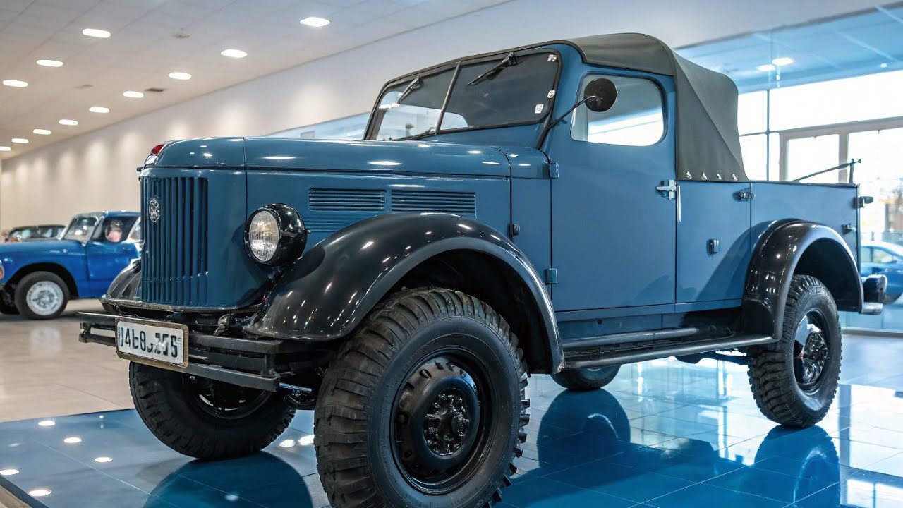🚙 Новый 2026 GAZ 69 наконец-то представлен! Советская легенда возвращается в современном стиле