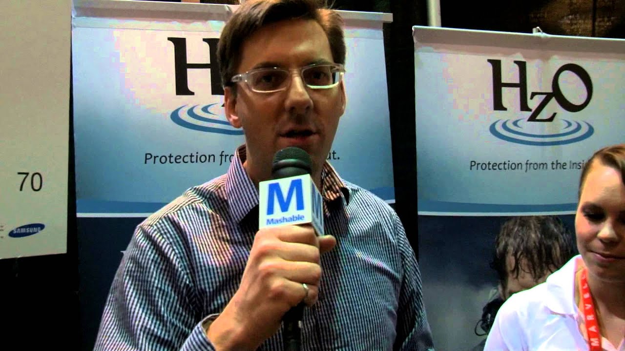 Make Your Smartphone Waterproof With HzO: CES 2013