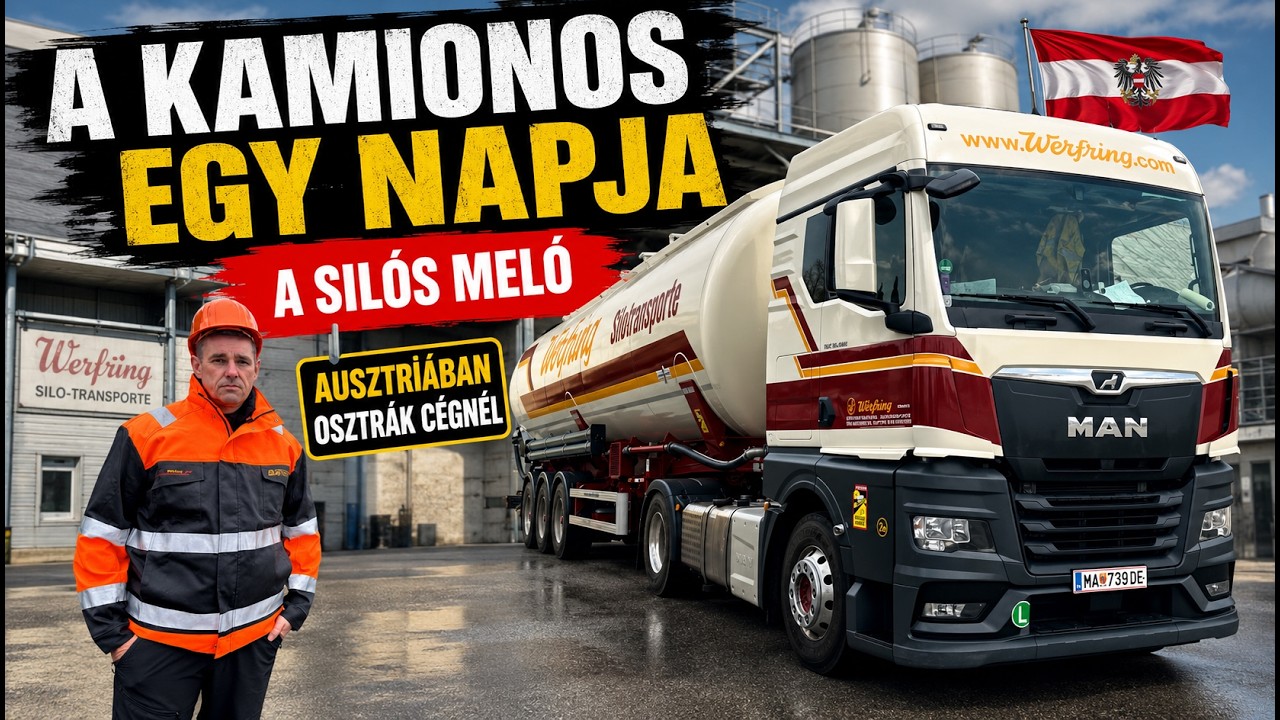 A kamionos egy napja - A silós meló
