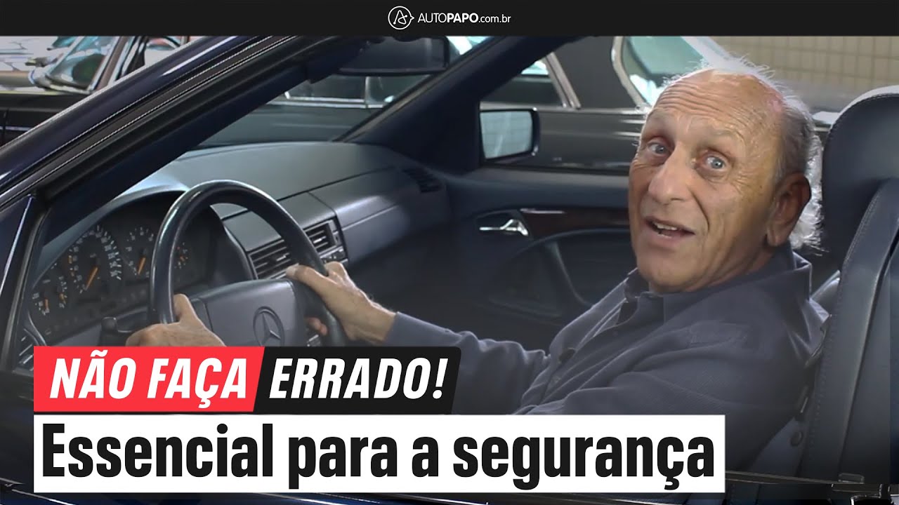 Voc&ecirc; pega no volante do jeito certo?