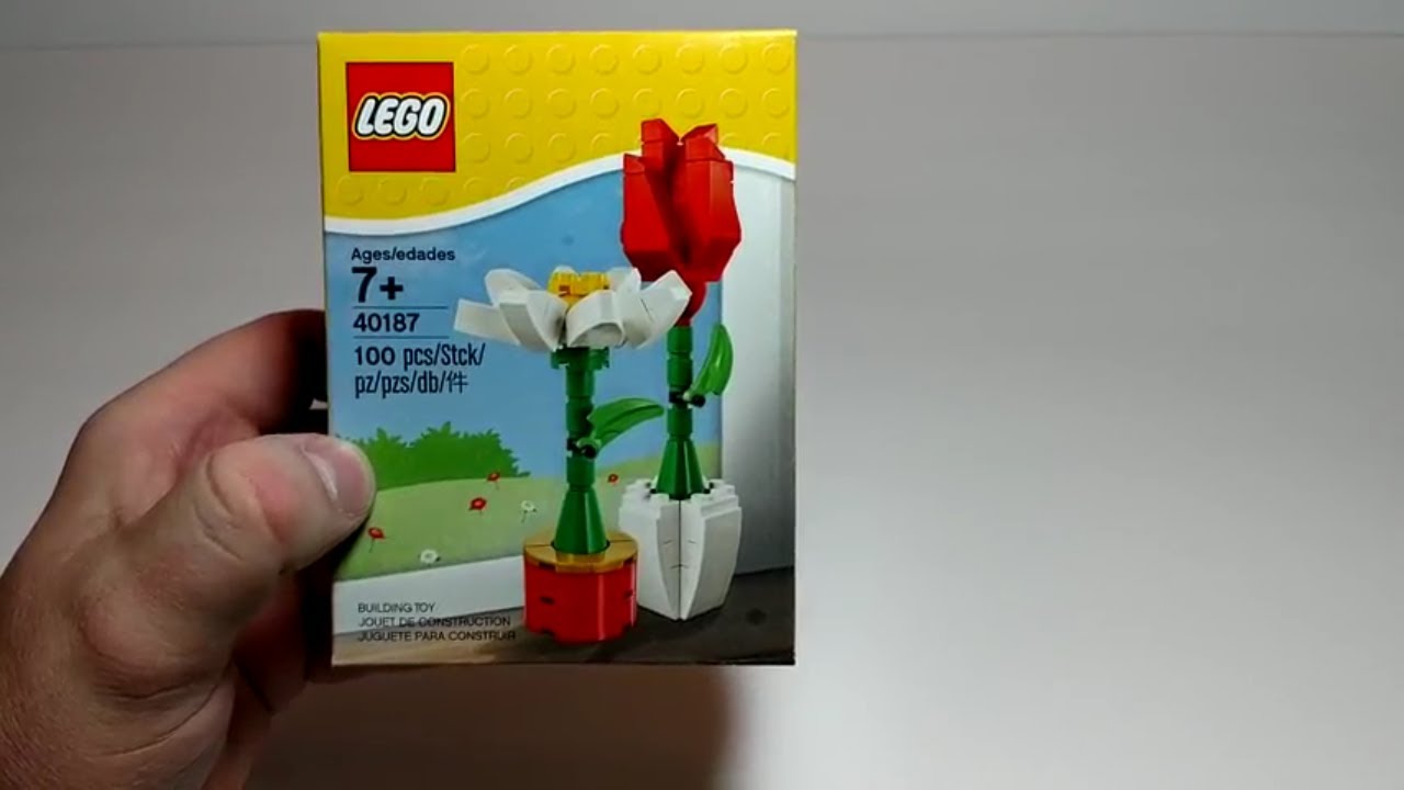 LEGO Flower Display Set 40187