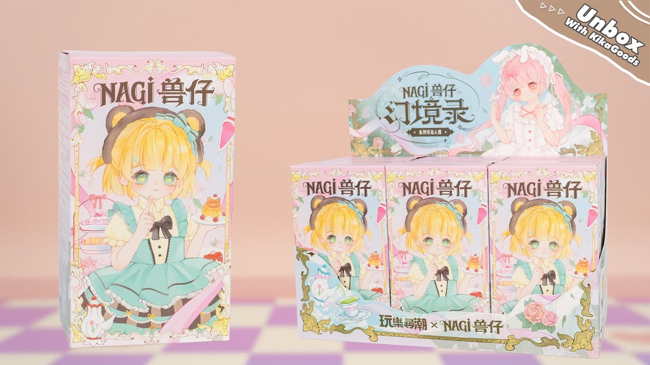 Unboxing NAGI Illusory Realm Series 1/12 MJD Action Figure Blind Box#kikagoods #unboxing #asmr