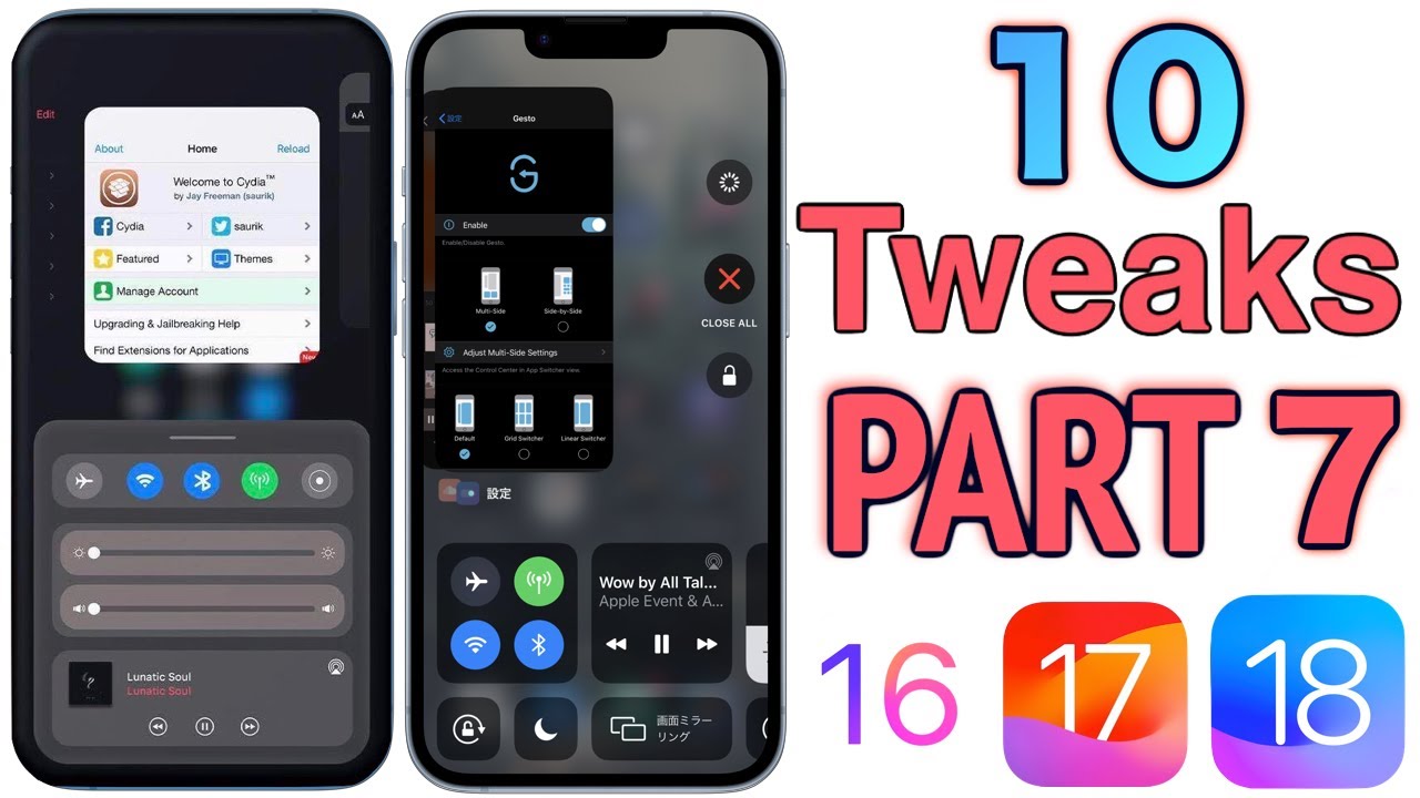 Top 10 Best Jailbreak Tweaks You MUST Try | Part 7