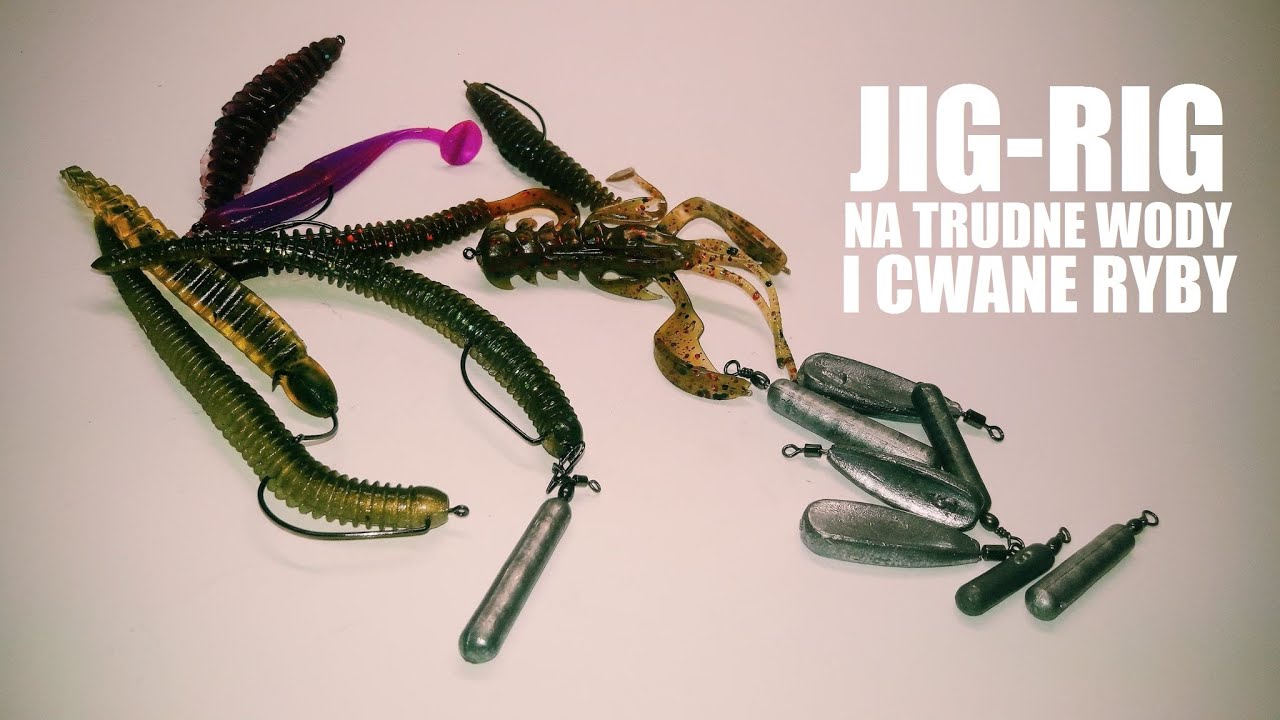 JIG-RIG | Skuteczna metoda spinningowa na trudne technicznie wody i cwane ryby.