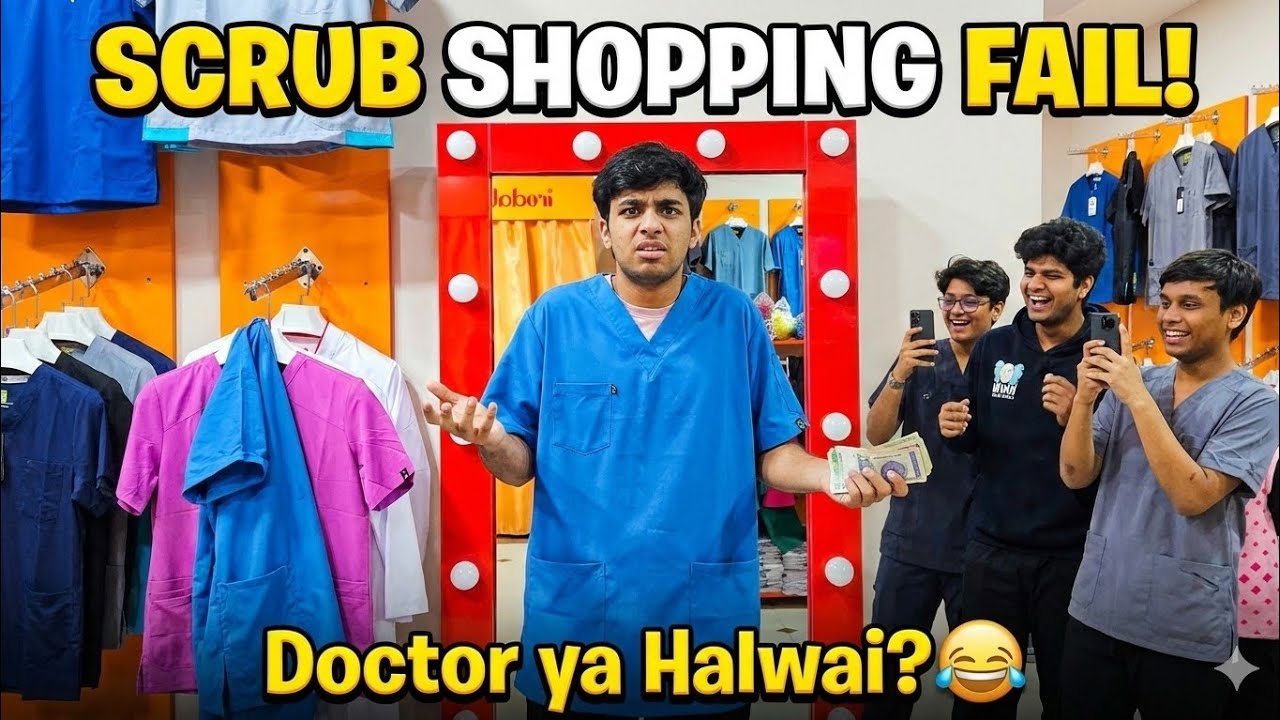Medical College ka Pehla Kharcha Scrub Shopping Gone Wrong😱😭