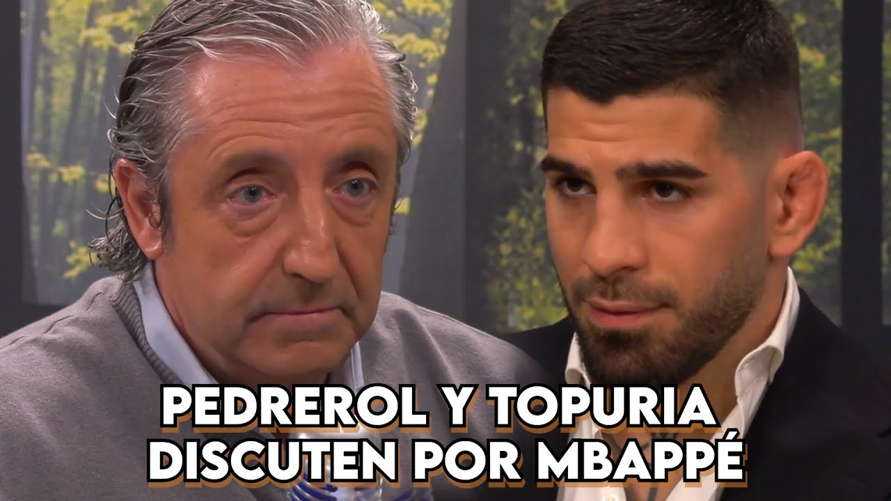 😡 TOPURIA Y PEDREROL DISCUTEN POR MBAPPÉ | El Cafelito de Josep Pedrerol