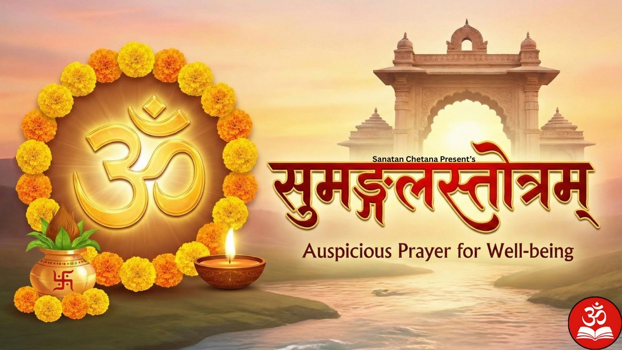 🌅 Shri Sumangala Stotram | सुमङ्गलस्तोत्रम् | Start Your Day with Good Luck | Auspicious Mantra