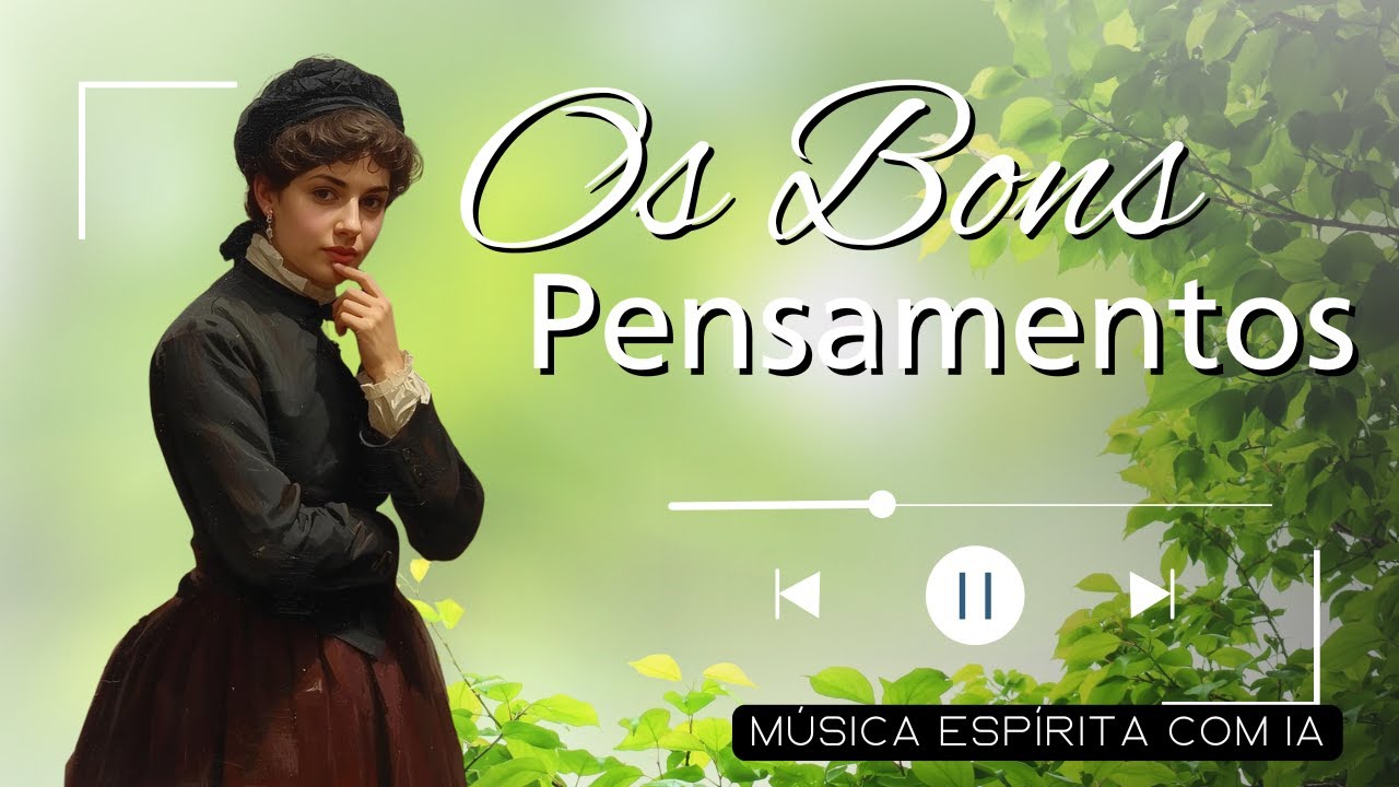 Os Bons Pensamentos | [Música Espírita com IA]
