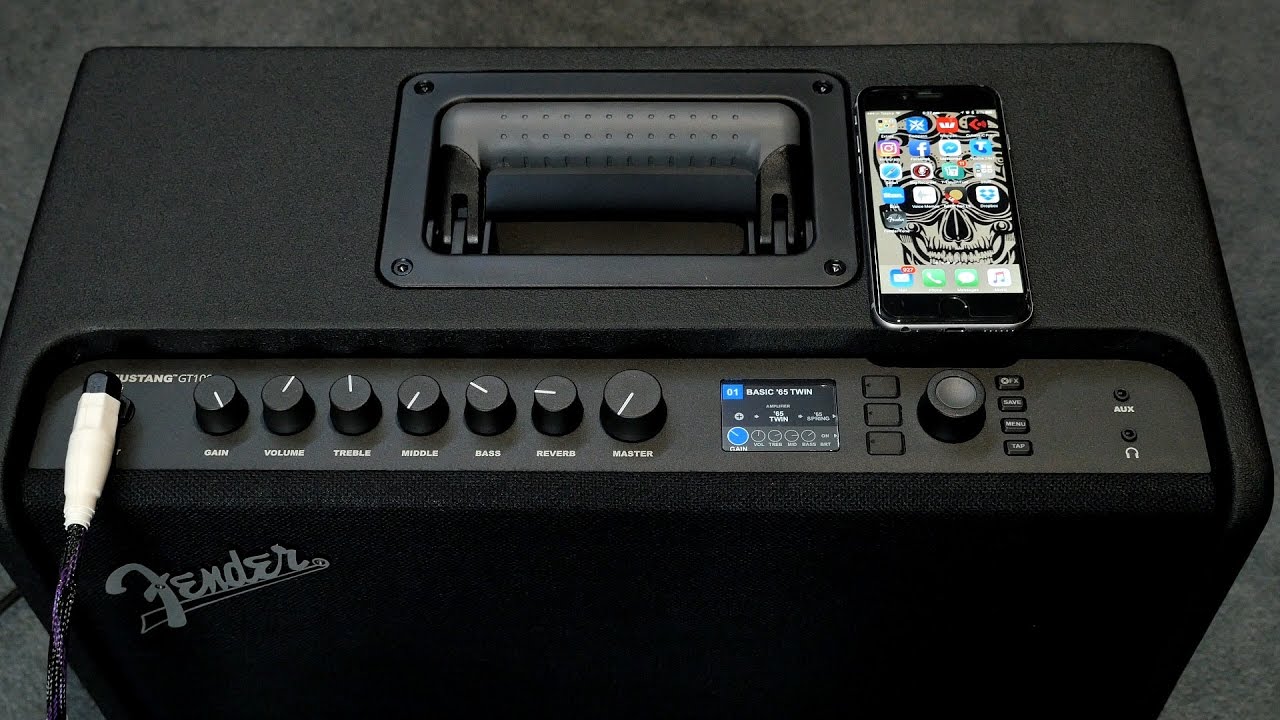 Fender Mustang GT 100 — Основные характеристики