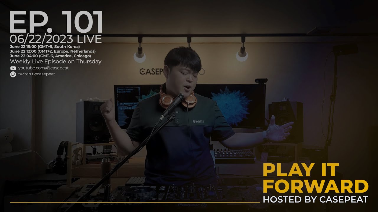 Play It Forward Ep. 101 [Trance & Progressive] by Casepeat - 06/22/23 LIVE