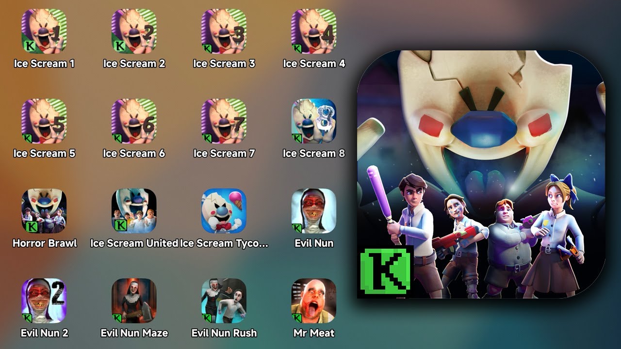 Horror Brawl: Ice Scream - Latest New Game Apk Update - Android Walkthrough, Gameplay Review