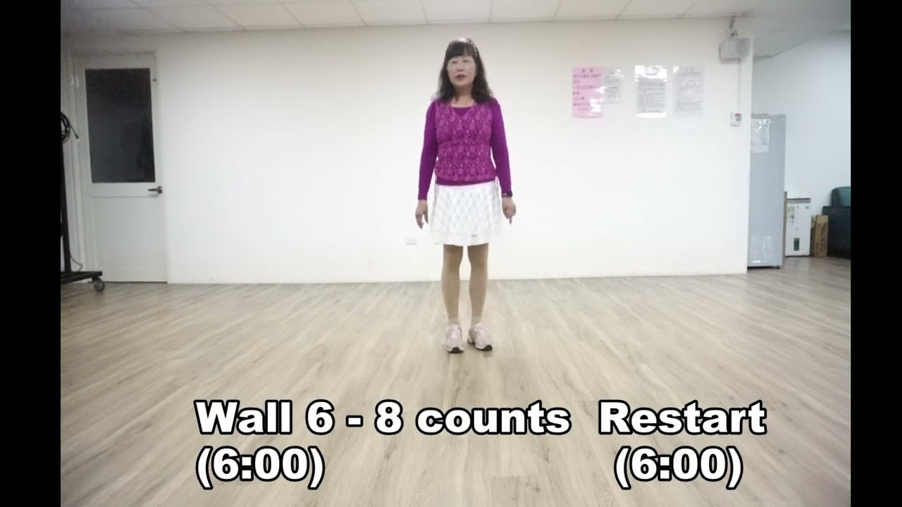 Busy Woman line dance  (Choreo by Irene Dance Taiwan ) -  Teach 英&中