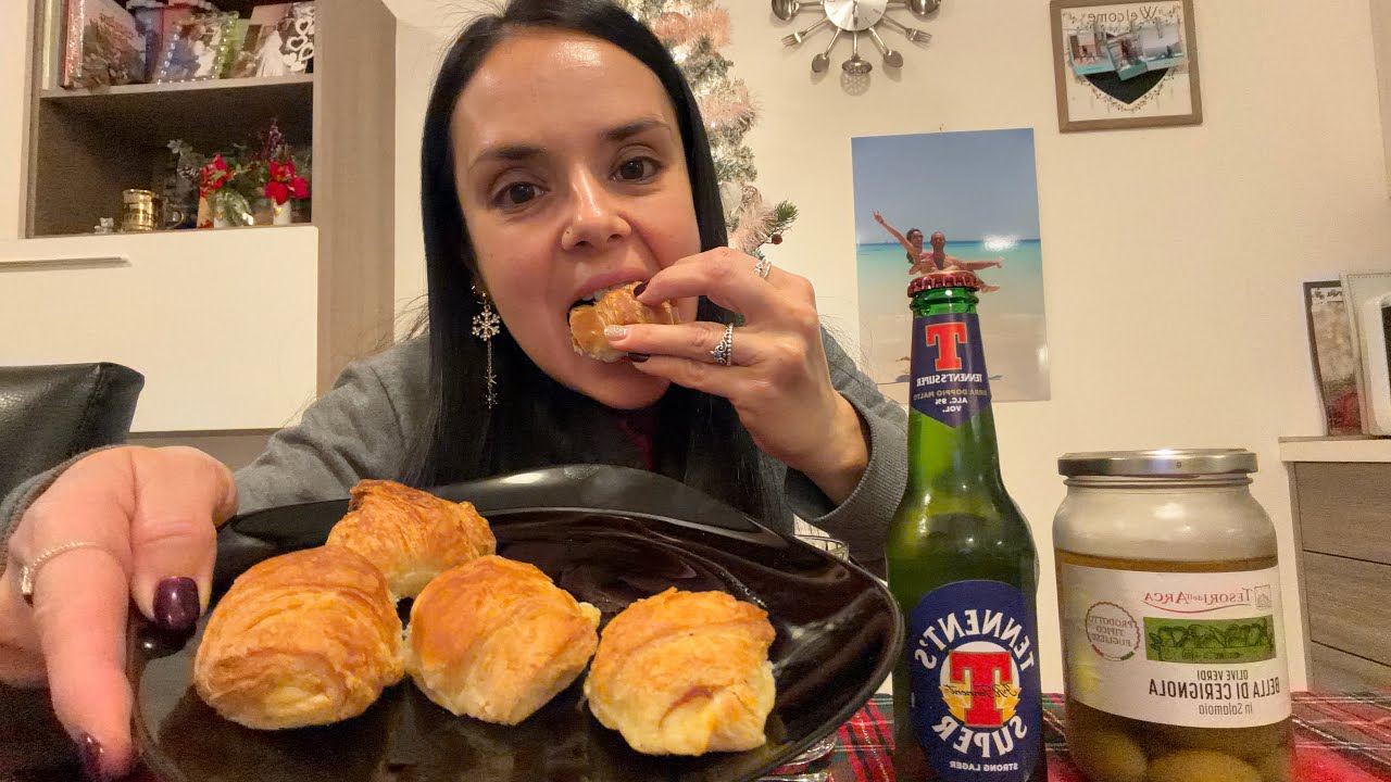 MUKBANG CORNETTI SALATI al PROSCIUTTO 🐷 #mukbang #relaxing #relax #foodie #food #foodlover #foodies 