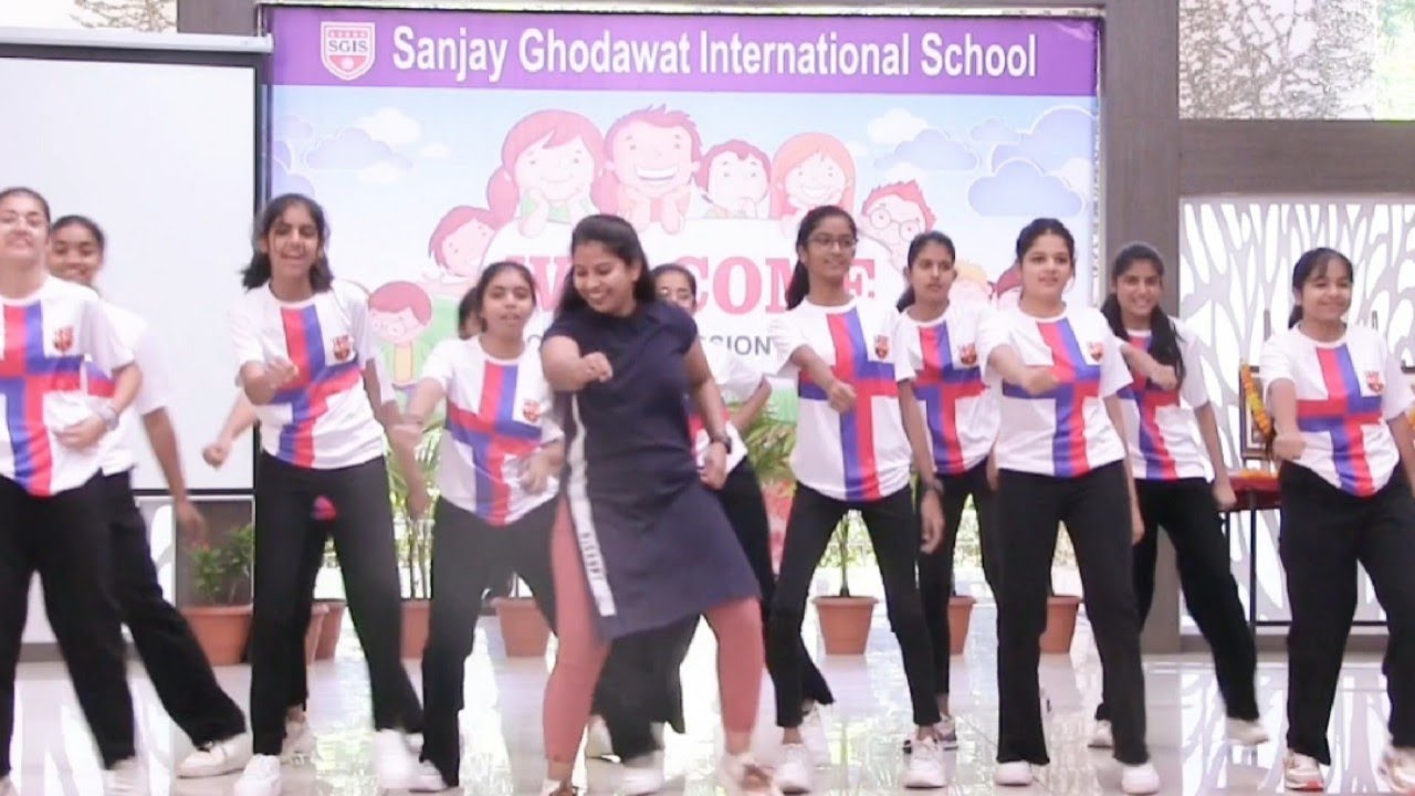 SANJAY GHODAWAT INTERNATIONAL SCHOOL | NEW SESSION 2023-24 | FIRST DAY | THEME DANCE |