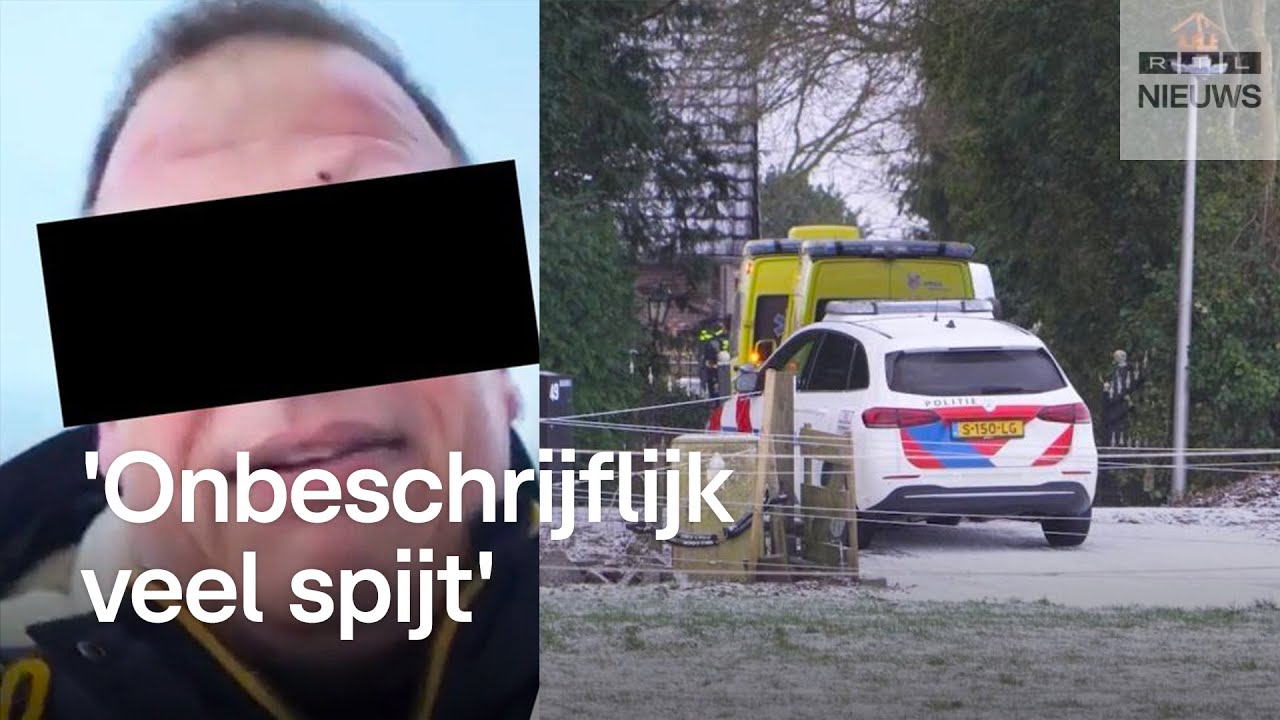 Verdachte Richard K. in tranen over dubbele moord Weiteveen