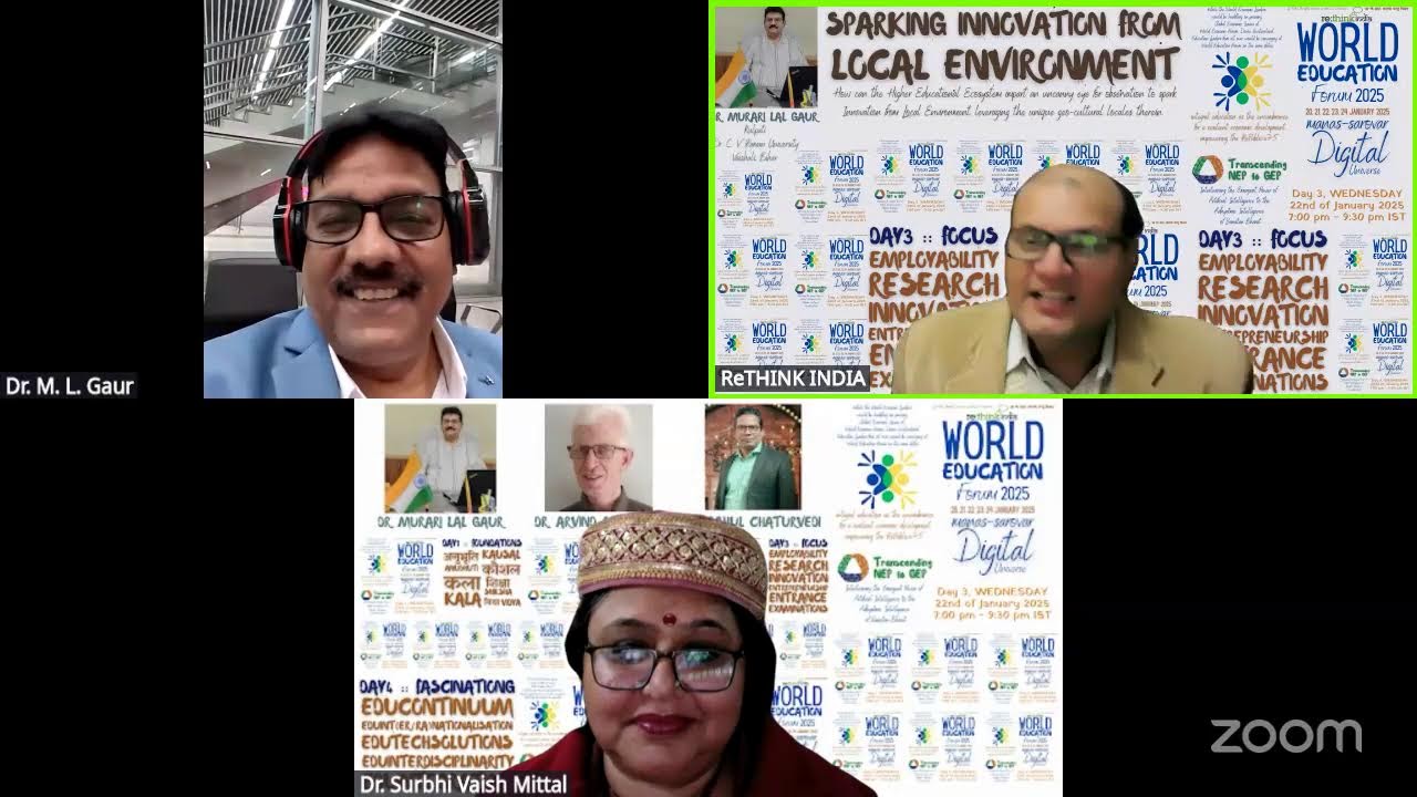 World Education Forum 2025 :: Day 3 Employability, Entrance, Entrepreneurship, Research, Innovation