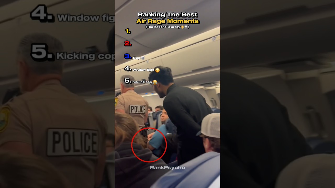 Ranking the best air rage moments #roadrage