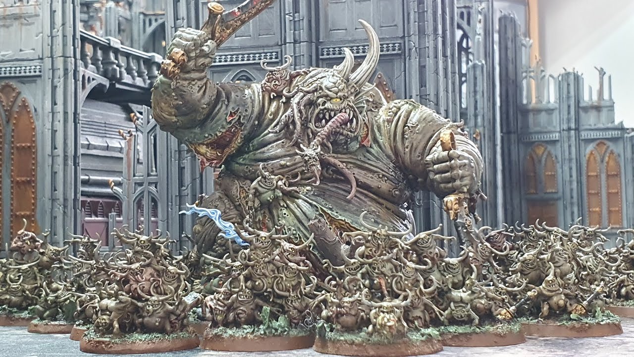 Space Marines vs Chaos Daemons, Warhammer 40k battle report