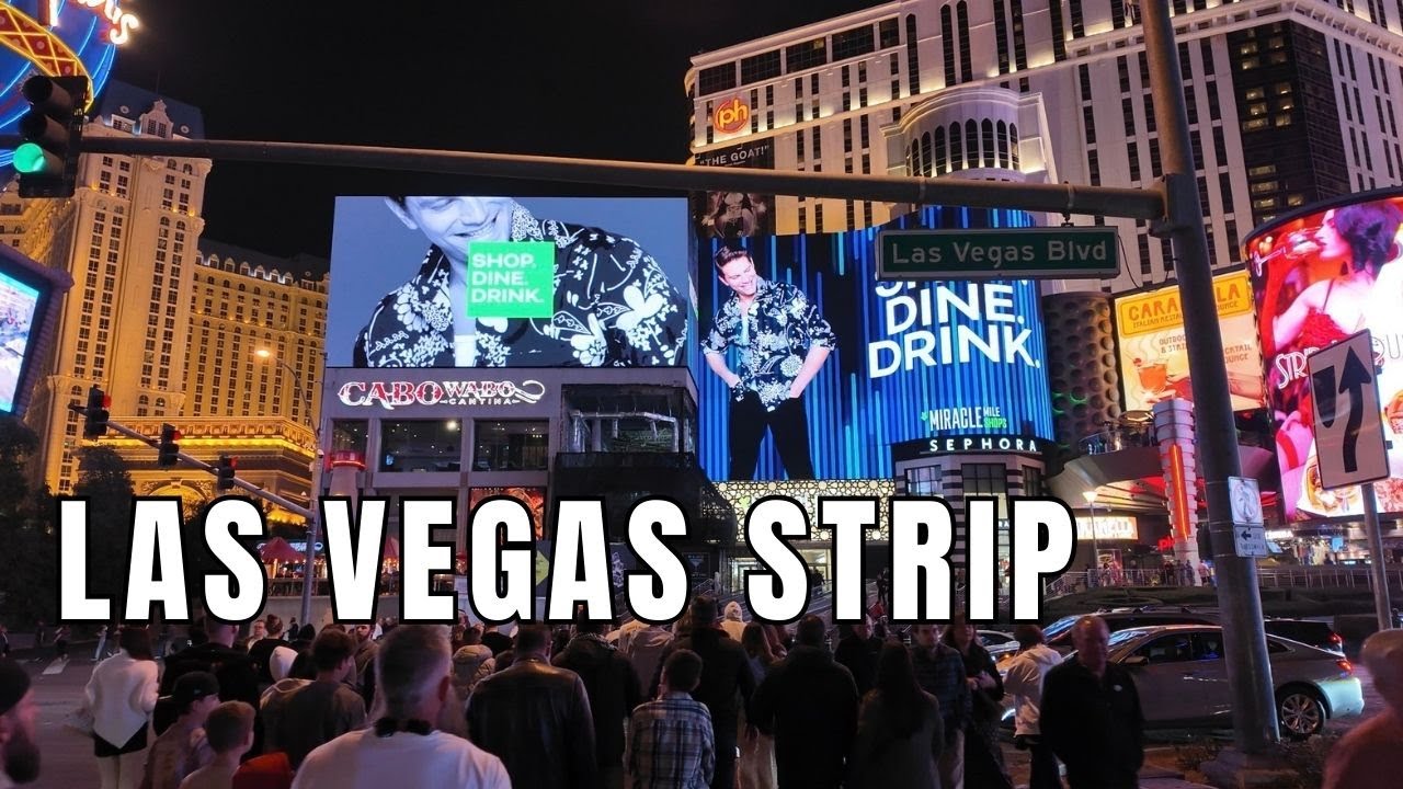 Walking The Las Vegas Strip Sunday Nights In January 2026