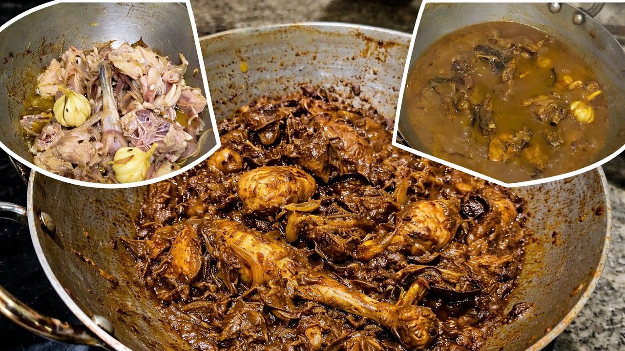 देसी चिकन करी। बिहारी स्टाइल में देसी चिकन करी। Bihari Style Desi Chicken | Village Style chicken 