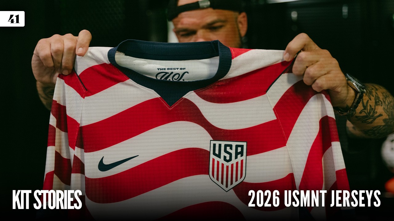 Behind the 2026 USA World Cup Jerseys with Nike Designer Justin Italian | Kit Stories