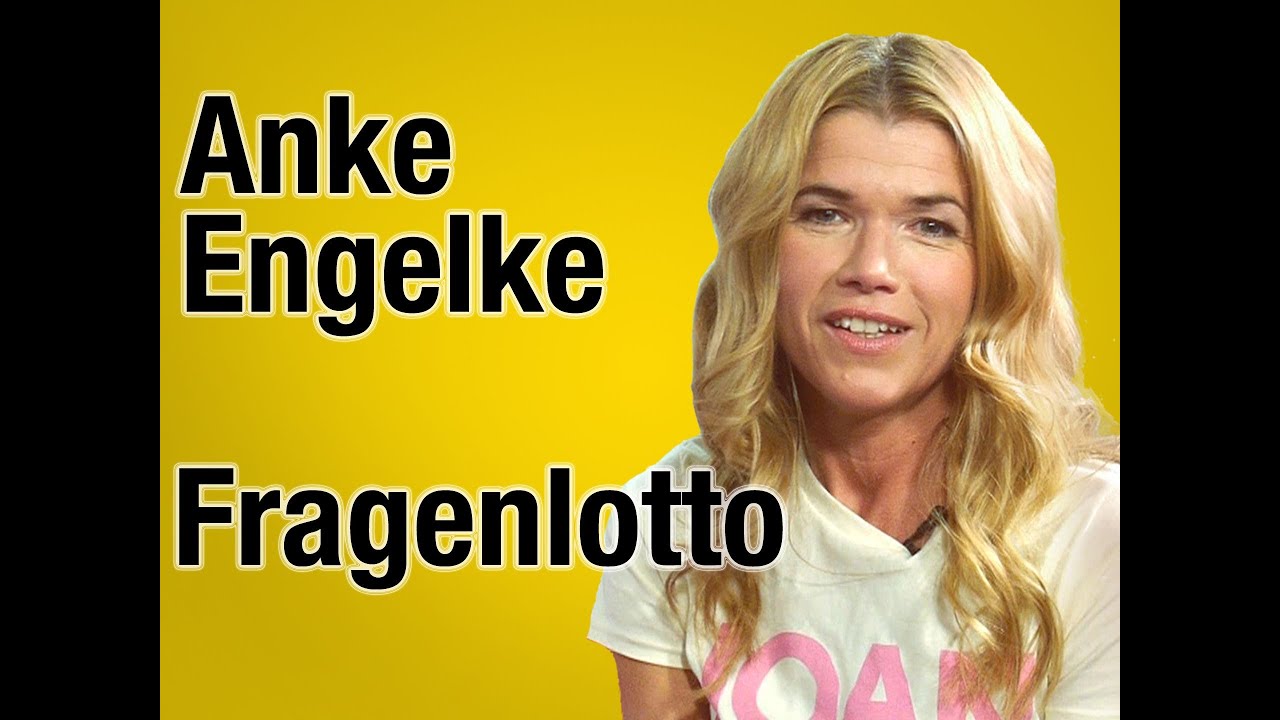Anke Engelke: Ich habe keine witzigen Einfälle! - Fragenlotto