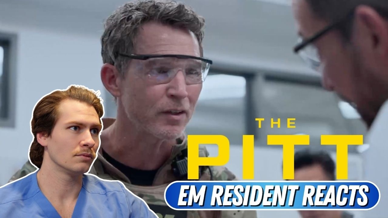 ER Resident Reacts to The PITT: This Would Never Happen
