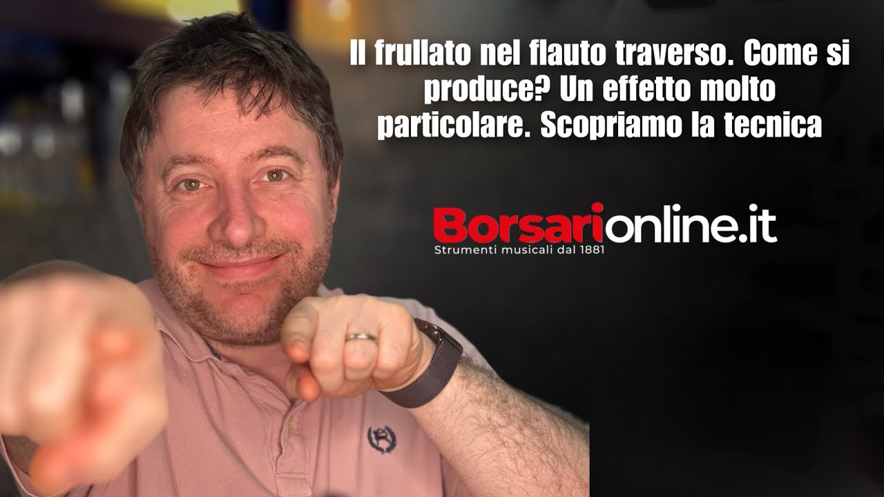 Il frullato nel flauto traverso. Come si produce? Un effetto molto particolare. Scopriamo la tecnica