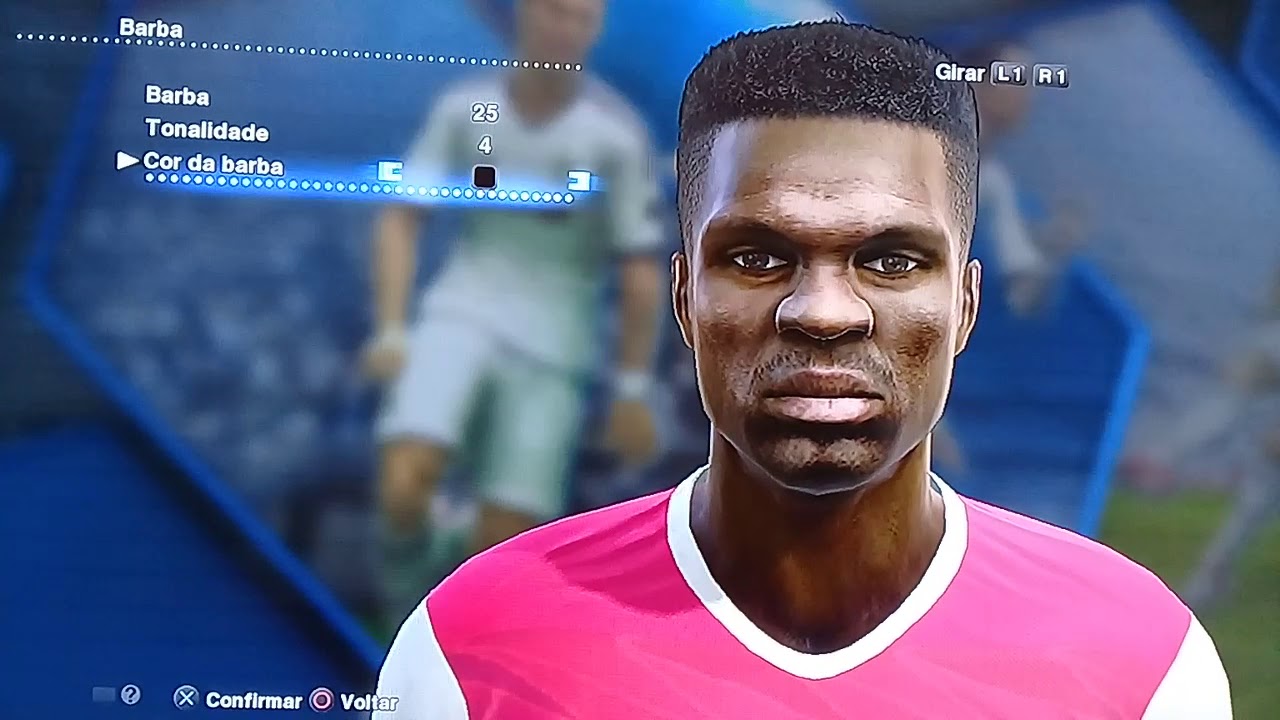 Face Thomas Partey (Arsenal-Gana) Pes 2013