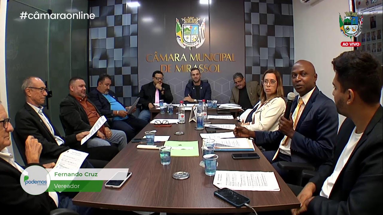 6ª SESSÃO ORDINÁRIA DA CÂMARA MUNICIPAL DE MIRASSOL/SP