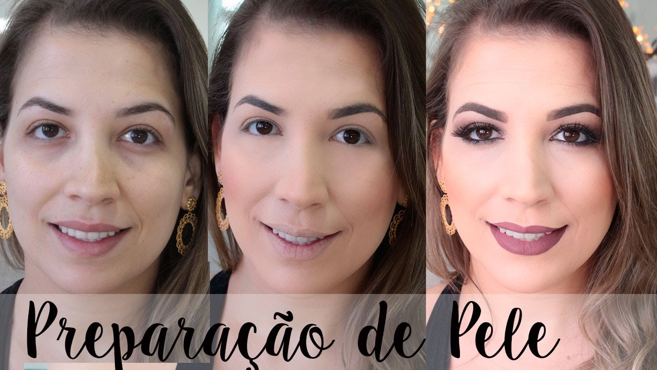 PREPARAÇÃO DE PELE FÁCIL COM PRODUTOS NACIONAIS