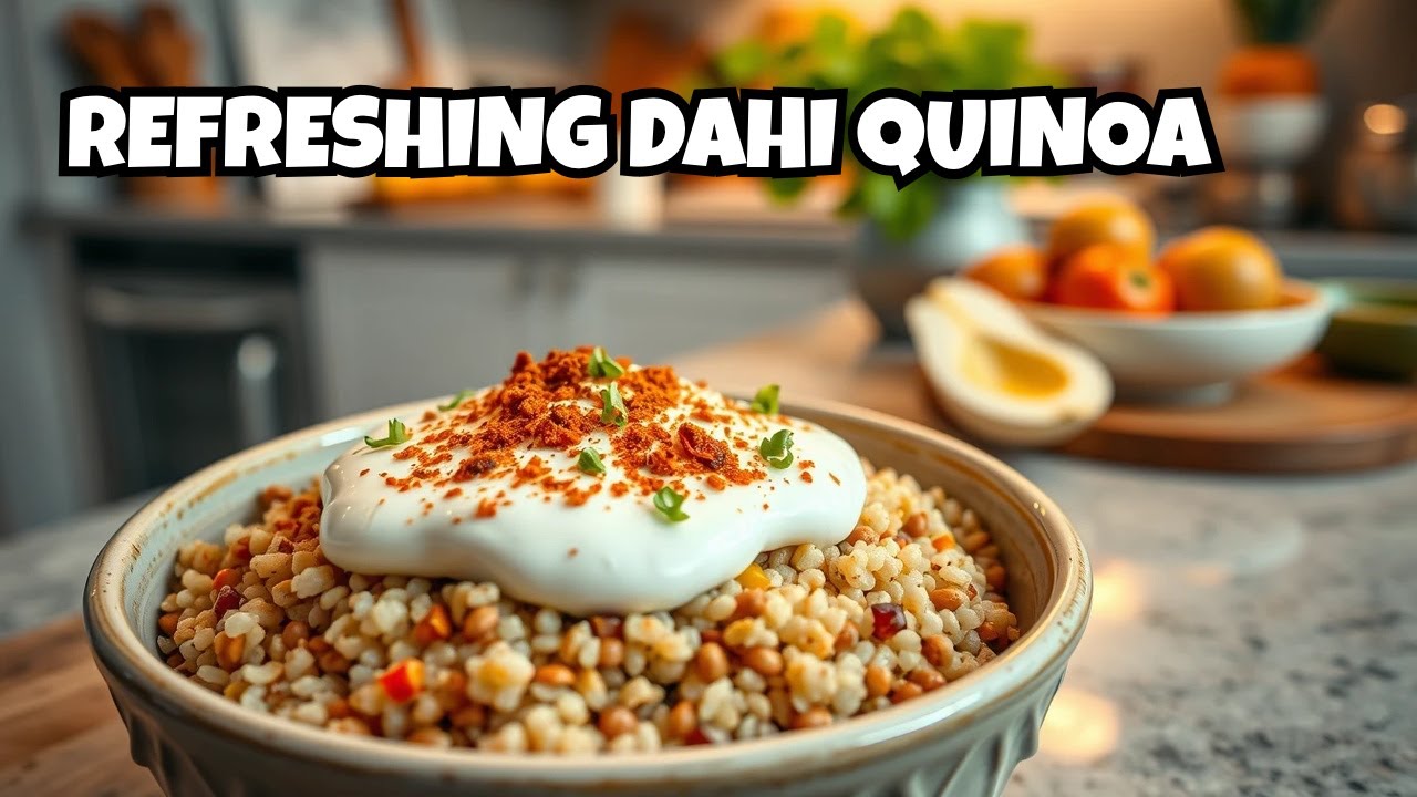 Dahi Quinoa: A Refreshing No-Rice Summer Sensation!