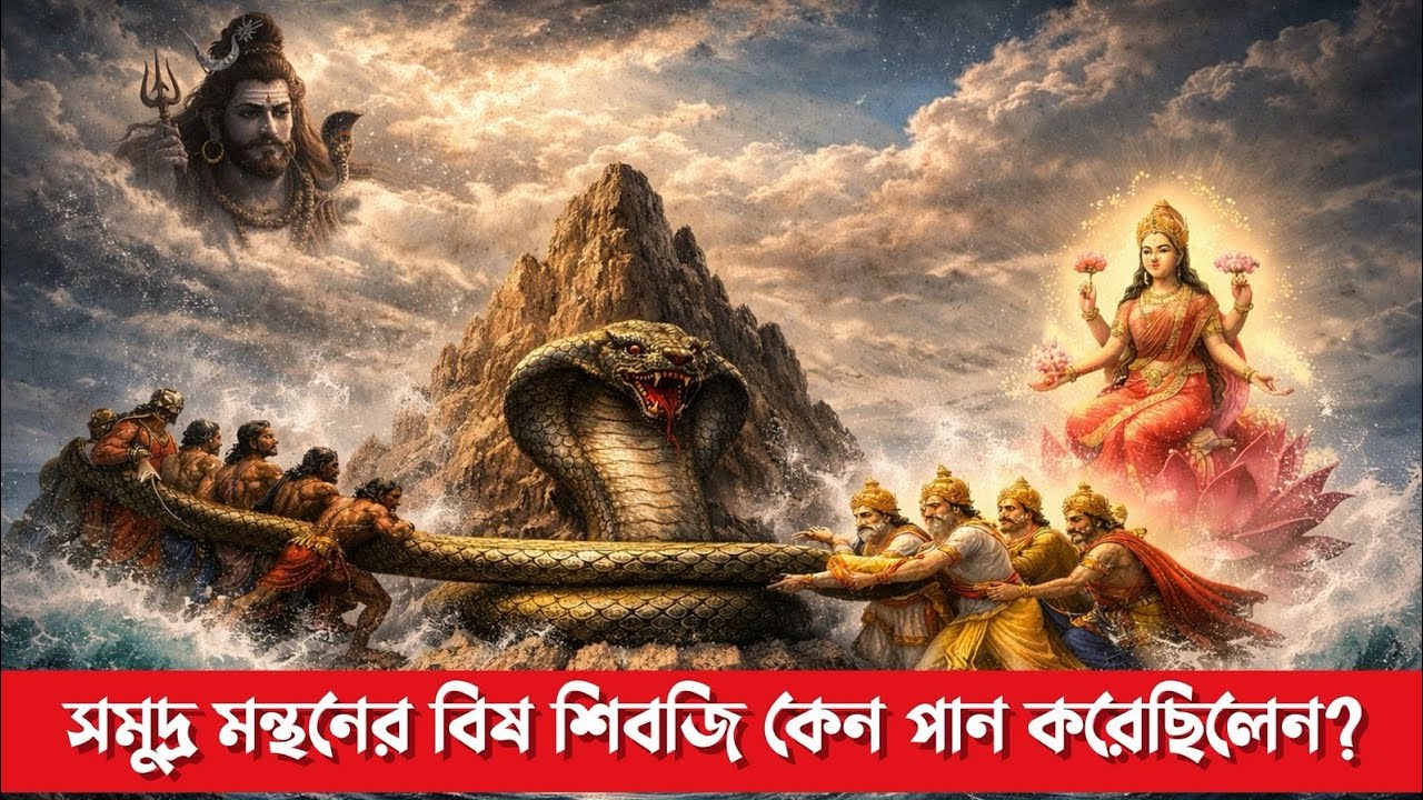 সমুদ্র মন্থনের বিষ শিবজি কেন পান করেছিলেন?🙄